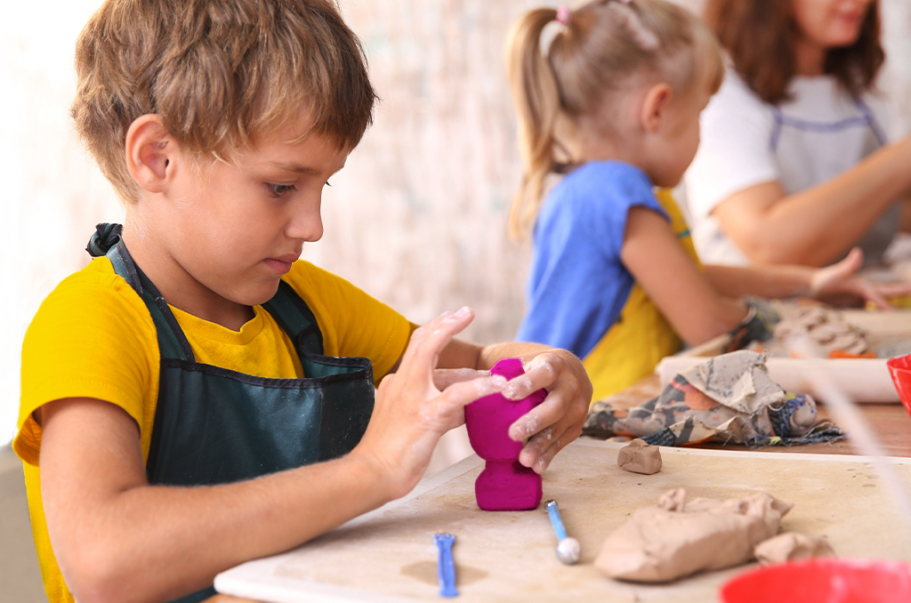 Person learning new skills